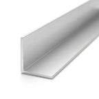 Silver PVC Plastic Angle Trim - 25mm x 10 x 3m Lengths