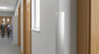 Silver 19mm PVC Corner Angle - Pack of 10, 3m Each