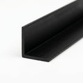 Black 16mm Equal Plastic Angle - Pack of 10, 1m Each