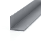 16mm Light Grey Plastic Angle - 12 x 2.44m Lengths