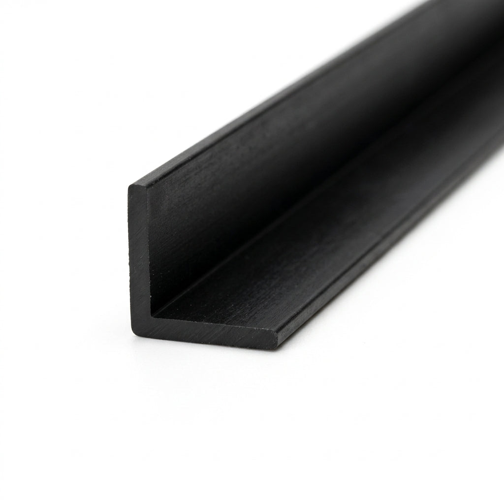 Vanilla 16mm PVC Corner Trim - Pack of 12, 2.44m Lengths