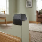 Vanilla 16mm PVC Corner Trim - Pack of 12, 2.44m Lengths