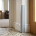 12.5mm Plastic Angle Light Grey - 12 x 2.44m Lengths