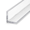 Clear PVC Plastic Angle Trim - 6mm x 12 x 2.44m Lengths
