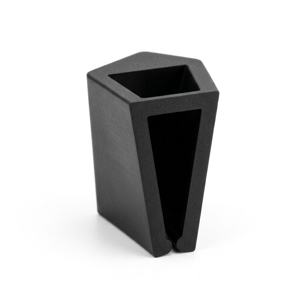 4mm Plastic Binder Bar Black - 12 x 2.44m Lengths