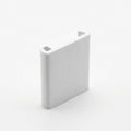 White Plastic Edging Strip - 12 x 2.44m Lengths, 12.5mm Thickness