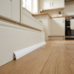 White Plastic Edging Strip - 12 x 2.44m Lengths, 12.5mm Thickness