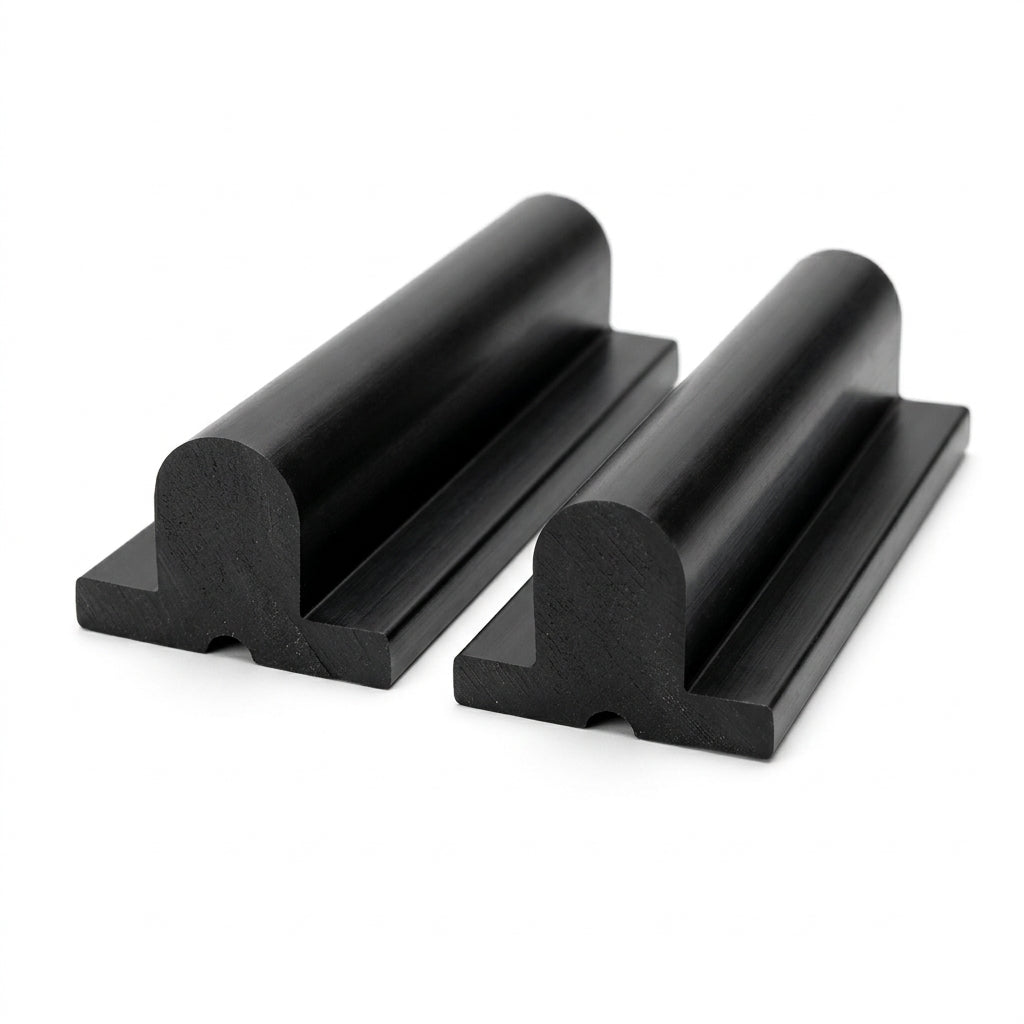Plastic T Track Black - 12 x 2.44m Lengths