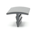 19mm Barb Plastic T Section Light Grey - Pack of 12, 2.44m Each