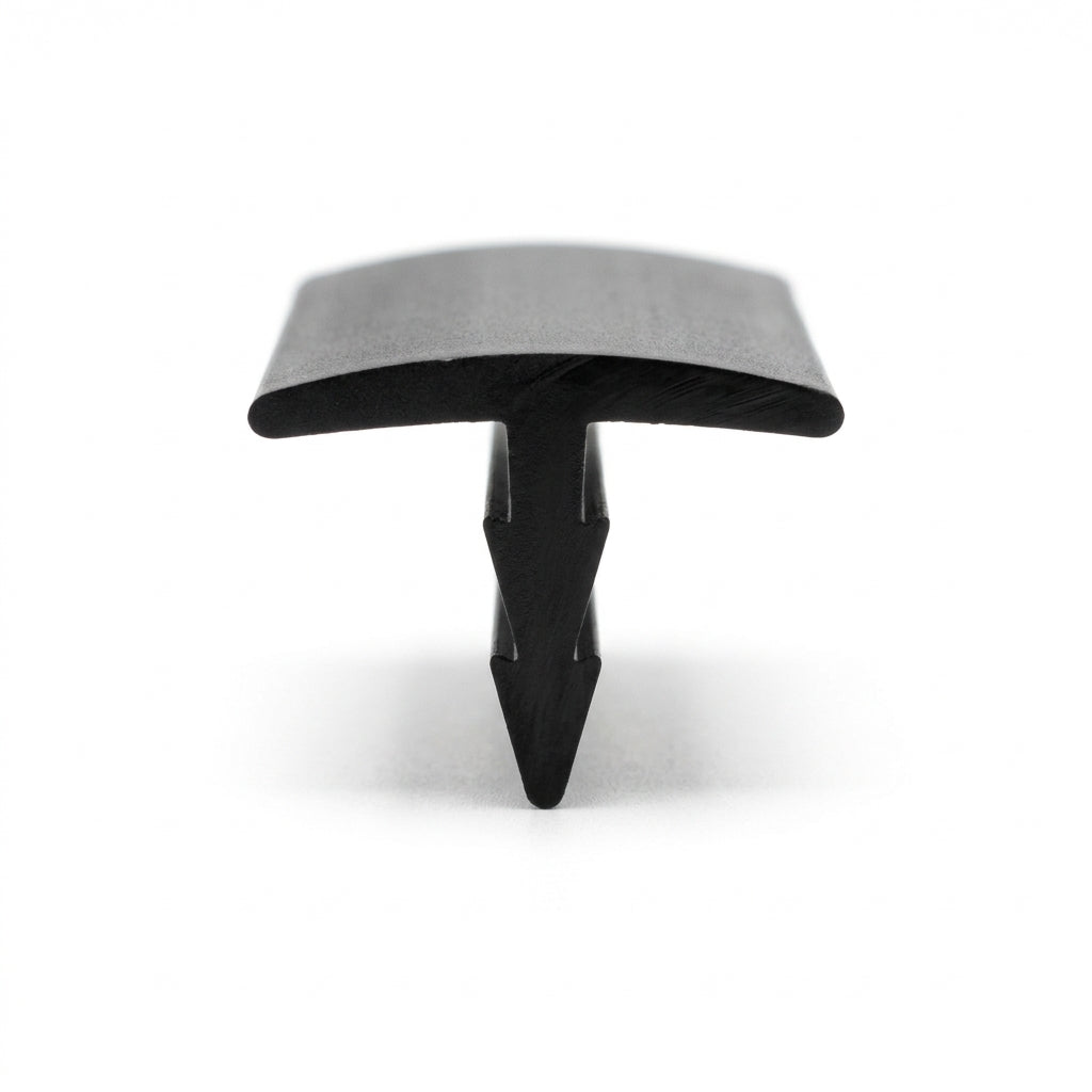 19mm Barb Plastic T Section Vanilla - Pack of 12, 2.44m Each