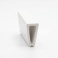 6mm Plastic Binder Bar White - 12 x 2.44m Lengths