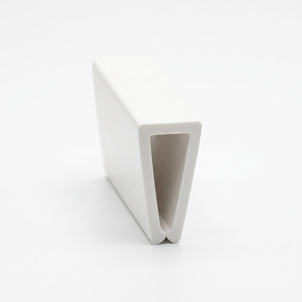 6mm Plastic Binder Bar White - 12 x 2.44m Lengths