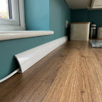 Plastic Decorative Quadrant Moulding White 12.5mm - 12 x 2.44m Lengths