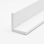 White Heavy Duty PVC Angle - 25mm x 10 x 3m Lengths