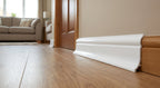 50mm Plastic Scotia White - 6 x 2.44m Lengths