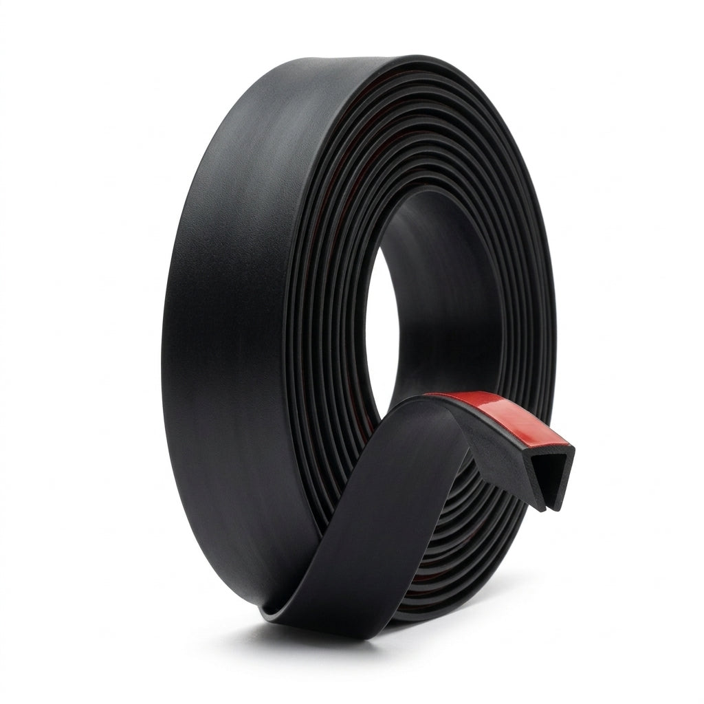10mm Plastic Binder Bar Black - 12 x 2.44m Lengths