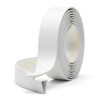 10mm Plastic Flat Binder Bar White - 12 x 2.44m Lengths