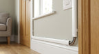 Oval PVC Conduit White - 19mm Diameter, Pack of 12, 2.44m Each