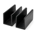16mm Plastic C Section Vanilla - Pack of 12, 2.44m Each