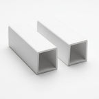 16mm Plastic C Section White - Pack of 10, 3m Each
