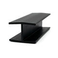 16mm Plastic H Section Black - Pack of 10, 3m Each