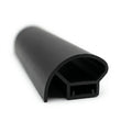 19mm Round Plastic Corner Black - Pack of 5, 3m Each