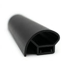 19mm Round Plastic Corner Black - Pack of 5, 3m Each