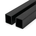 19mm Plastic C Section Black - Pack of 10, 3m Each