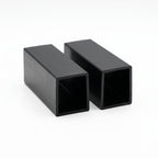 19mm Plastic C Section Vanilla - Pack of 12, 2.44m Each