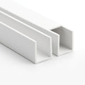 19mm Plastic C Section White - Pack of 10, 3m Each