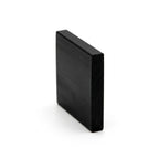 Black Plastic Flat Bar 12mm - Pack of 5, 3m Lengths