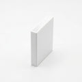 White Rigid PVC Cover Strip - 12mm x 6 x 2.44m Lengths