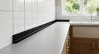 Black Plastic Flat Strip - 5 x 3m Lengths, 19mm Wide
