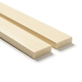 Vanilla Rigid PVC Flat Strip - 25mm x 6 x 2.44m Lengths