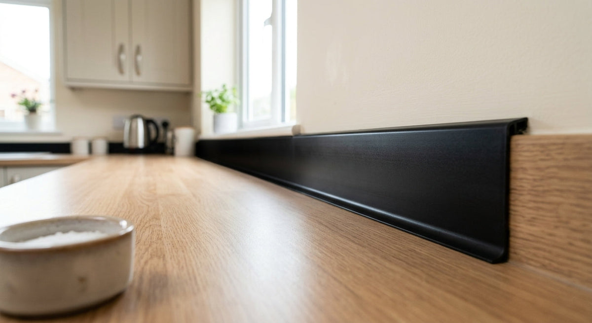 Black Plastic Flat Bar - 38mm x 5 x 3m Lengths