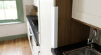 White Rigid PVC Cover Strip - 38mm x 6 x 2.44m Lengths