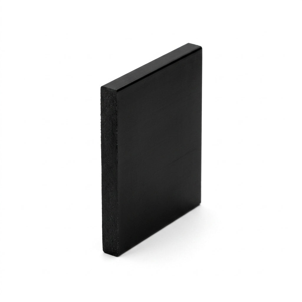Plastic Edging Strip Black 50mm - Pack of 5, 1m Each