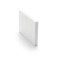 White Plastic Flat Strip - 50mm Wide, Pack of 5, 3m Each