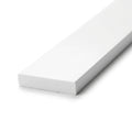 75mm Plastic Flat Bar White - 5 x 3m Lengths