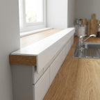 75mm Plastic Flat Bar White - 5 x 3m Lengths
