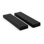 25mm Plastic Heavy Duty Flat Bar Black 3m - 5 x 3m Lengths