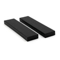 Black Heavy Duty Plastic Bar - 25mm Wide, 6 x 2.44m Lengths