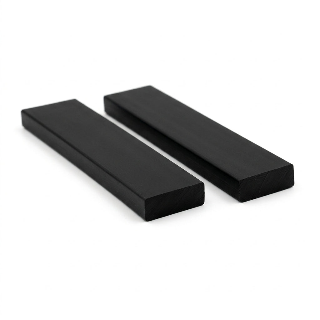Black Heavy Duty Plastic Bar - 25mm Wide, 6 x 2.44m Lengths