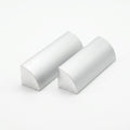Silver Plastic Quadrant Moulding - 9mm x 12 x 2.44m Lengths