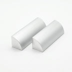Silver Plastic Quadrant Moulding - 9mm x 12 x 2.44m Lengths