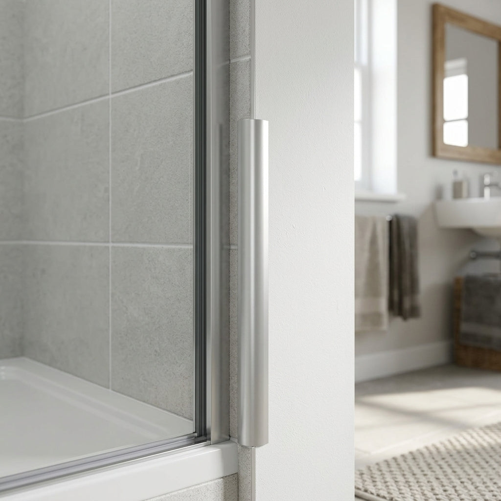 Silver Plastic Quadrant Moulding - 9mm x 12 x 2.44m Lengths
