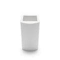 19mm Plastic Clip On Round Vanilla - Pack of 12, 2.44m Each