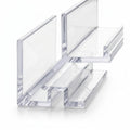 6mm Clear External Plastic Corner - Pack of 10, 3m Each