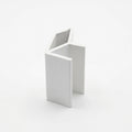 6mm External Plastic Corner White - Pack of 12, 2.44m Each