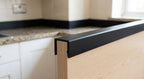 19mm Heavy Duty Black C Section Capping - Pack of 12, 2.44m Each
